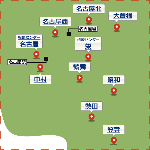 愛知県の地図2