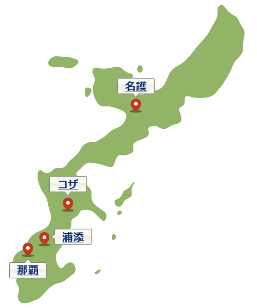 沖縄県の地図1