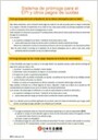 Sistema de prórroga para el EPI y otros pagos de cuotas