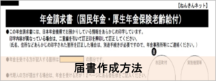 届書作成方法（画像）