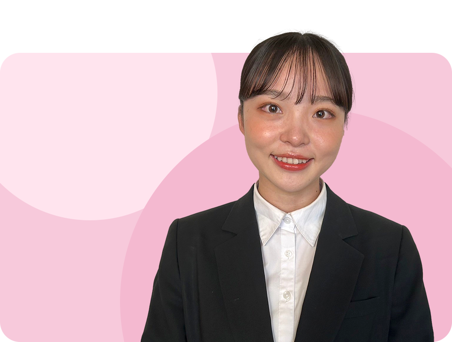 長く働き続けられる 環境が魅力です。