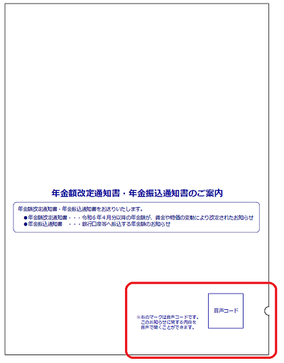 送付状の見本です。