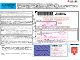 国民年金保険料学生納付特例申請書（ハガキタイプ申請書）記載例（日本語/Japanese）