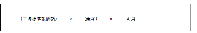 （例）老齢厚生年金の額の計算式