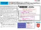 学生納付特例申請書（はがき型）の記入例の画像